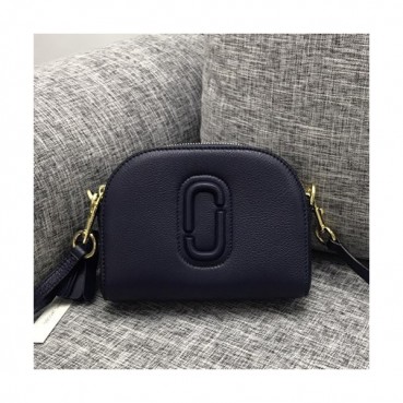 Mark Jacobs 2019 Leather Women Shoulder Bag,20cm - 마크제이콥스 2019 레더 여성용 숄더백,MJB0066 ,20cm,네이비