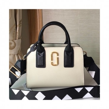 Mark Jacobs 2019 Leather Women Tote Shoulder Bag,25cm - 마크제이콥스 2019 레더 여성용 토트 숄더백,MJB0055,25cm,화이트