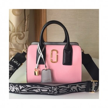 Mark Jacobs 2019 Leather Women Tote Shoulder Bag,25cm - 마크제이콥스 2019 레더 여성용 토트 숄더백,MJB0044 ,25cm,연핑크