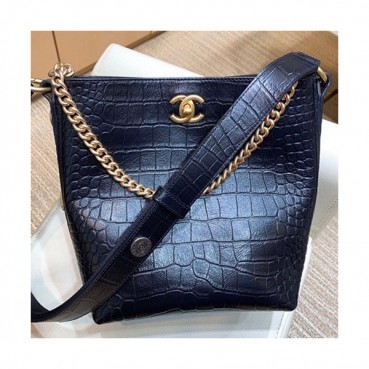 Chanel 2019 Women Leather Shoulder Bag ,23CM - 샤넬 2019 여성용 레더 숄더백 CHAB0845,23CM,블랙