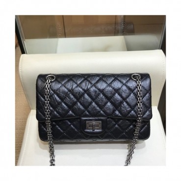 Chanel 2019 Women  Chain Leather Shoulder Bag ,25CM - 샤넬 2019 여성용 체인 레더 숄더백 CHAB0839,25CM,블랙(은장)