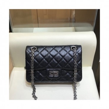 Chanel 2019 Women  Chain Leather Shoulder Bag ,20CM - 샤넬 2019 여성용 체인 레더 숄더백 CHAB0837,20CM,블랙(은장)
