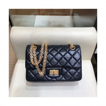 Chanel 2019 Women  Chain Leather Shoulder Bag ,20CM - 샤넬 2019 여성용 체인 레더 숄더백 CHAB0836,20CM,블랙(금장)
