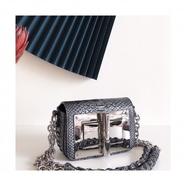 Tom Ford 2019 Leather Shoulder Bag,16/24cm - 톰 포드 2019 레더 여성용 숄더백 TFB0007,16/24cm,실버