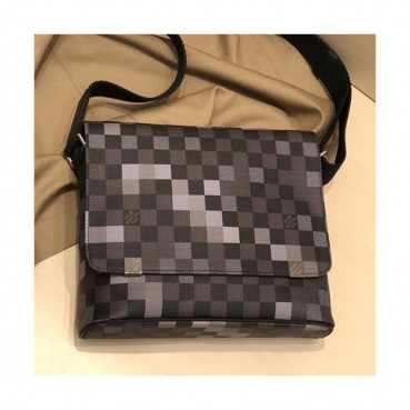 Louis Vuitton 2019 Messenger Shoulder Bag,25cm - 루이비통 2019 남성용 메신저 숄더백 N41031 ,LOUB1470,25cm,블랙