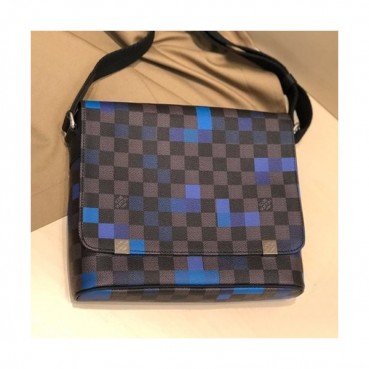 Louis Vuitton 2019 Messenger Shoulder Bag,25cm - 루이비통 2019 남성용 메신저 숄더백 N41031 ,LOUB1469,25cm,블랙