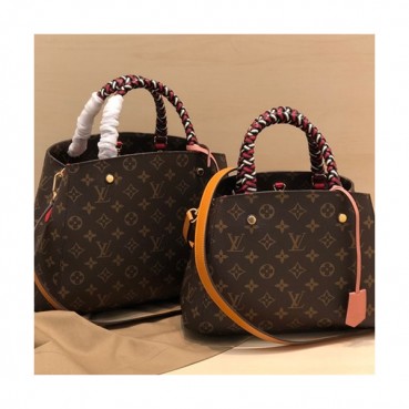 Louis Viutton 2019 Montaigne Monogram Shouder Bag ,29cm/33cm - 루이비통 2019 몽테뉴 모노그램 숄더백 M41055/M41056,LOUB1463,29cm/33cm,브라운