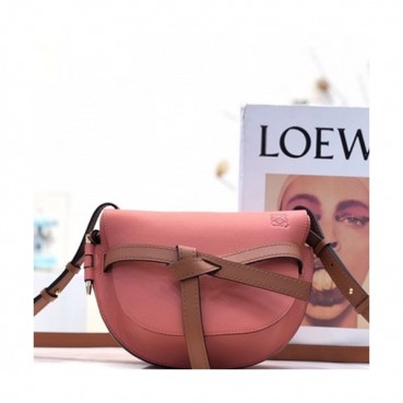 Loewe 2019 Gate Small Shoulder Bag,20CM - 로에베 2019 게이트 스몰 숄더백 ,LOEB0256, 20CM,코랄핑크