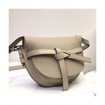 Loewe 2019 Gate Small Shoulder Bag,20CM - 로에베 2019 게이트 스몰 숄더백 ,LOEB0254, 20CM,오트밀
