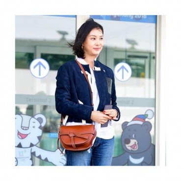 Loewe 2019 Gate Small Shoulder Bag,20CM - 로에베 2019 게이트 스몰 숄더백 ,LOEB0247, 20CM,브라운 