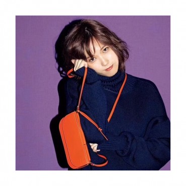 Loewe 2019 Gate Pochette Shoulder Bag, 21CM - 로에베 2019 게이트 포쉐트 숄더백 ,LOEB0200,21CM, 오렌지