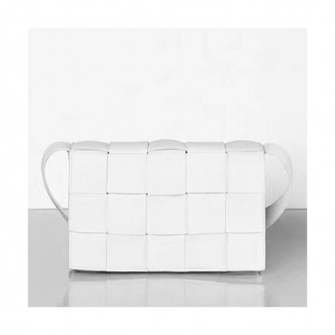Bottega Veneta 2019 Leather Shoulder Bag,23cm - 보테가 베네타 2019 레더 여성용 숄더백 578004 ,BVB0269,23cm,화이트