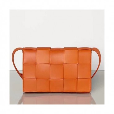 [매장판]Bottega Veneta 2019 Leather Shoulder Bag,23cm - 보테가 베네타 2019 레더 여성용 숄더백 578004 ,BVB0266,23cm,오렌지