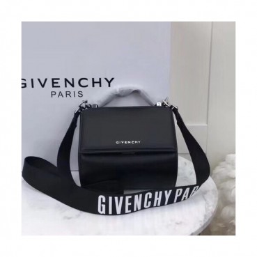 Givenchy 2019 Pandora Box Leather Tote Shoulder Bag,18CM - 지방시 2019 판도라 박스 레더 토트 숄더백,GVB0096,18CM,블랙