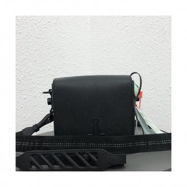 Off White 2019 Leather Binder Clip Shoulder Bag,19cm - 오프화이트 2019 레더 바인더 클립 숄더백 5509