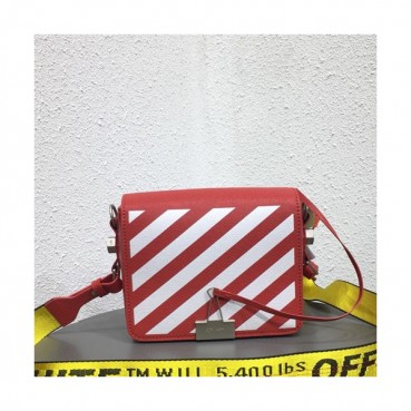 Off White 2019 Leather Binder Clip Shoulder Bag,19cm - 오프화이트 2019 레더 바인더 클립 숄더백 5503