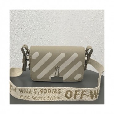 Off White 2019 Leather Shoulder Bag,18cm - 오프화이트 2019 레더 숄더백 5511