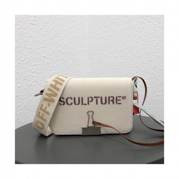Off White 2019 Vintage Canvas Shoulder Bag,18cm - 오프화이트 2019 빈티지 캔버스 숄더백 5511