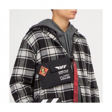 Off White 2019 Goretex Shoulder Bag,22cm - 오프화이트 2019 고어텍스 남여공용 숄더백 OFFB0004,22cm,블랙