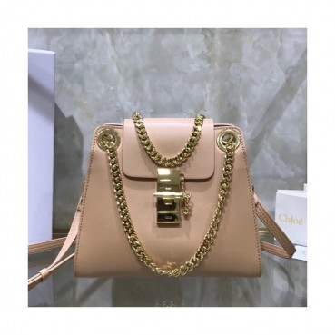 Chole 2019 Annie Leather Shoulder Bag, 22cm -  끌로에 2019 애니 레더 숄더백,CLB0120,22cm,인디핑크