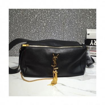 Saint Laurent 2019 Women Chain Shoulder Bag,32CM - 입생로랑 2019 여성용 체인 숄더백 SLB0390,32CM,블랙
