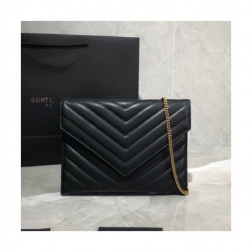 Saint Laurent 2019 Tribeca Women Chain Shoulder Bag,24CM - 입생로랑 2019 트리베카 여성용 체인 숄더백,569267 , SLB0389,24CM,블랙