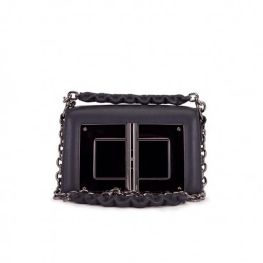 Tom Ford 2019 Leather Shoulder Bag,16/24cm - 톰 포드 2019 레더 여성용 숄더백 TFB0004,16/24cm,블랙