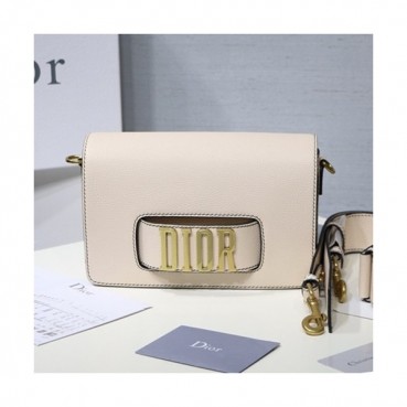 Dior 2019 Leather Chain Shoulder Bag ,25CM - 디올 2019 레더 여성용 체인 숄더백,DIOB0276,25CM,화이트