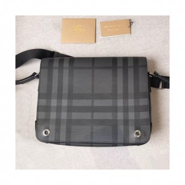 Burberry 2019 Messenger Shoulder Bag ,32CM - 버버리 2019 남성용 메신저 숄더백,BURB0298,32cm,그레이체크