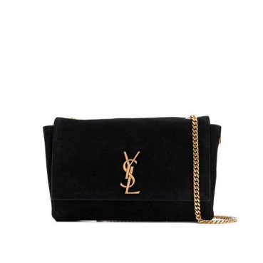 Saint Laurent 2019 Women Kate Reversible Chain Shoulder Bag ,28.5CM - 입생로랑 2019 여성용 케이트 리버서블 체인 숄더백 553804 , SLB0381,28.5CM,블랙(금장)