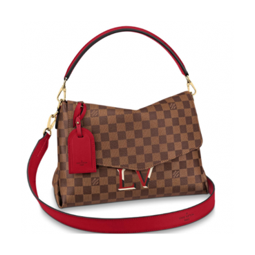 Louis Vuitton 2019 Beaubourg Damier Tote Shoulder Bag,35cm - 루이비통 2019 보부르 다미에 토트 숄더백 N40177,LOUB1436,35cm,브라운(레드)