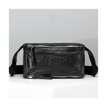 Givenchy 2019 Pandora Leather Shoulder Bag / Belt Bag,30CM - 지방시 2019 판도라 레더 숄더백 / 벨트백,GVB0091,30CM,블랙