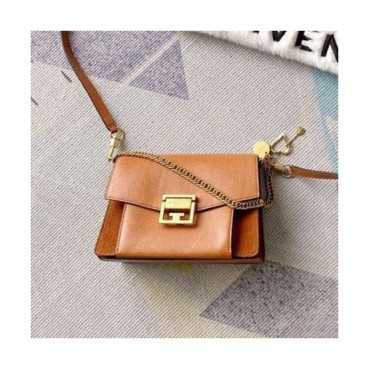Givenchy 2019 Leather Medium Shoulder Bag,22CM - 지방시 2019 레더 미듐 숄더백,GVB0073,22CM,브라운