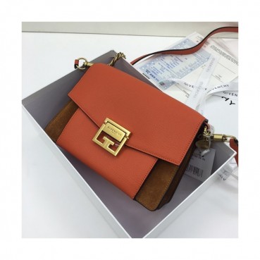 Givenchy 2019 Leather Medium Shoulder Bag,22CM - 지방시 2019 레더 미듐 숄더백,GVB0071,22CM,다크오렌지