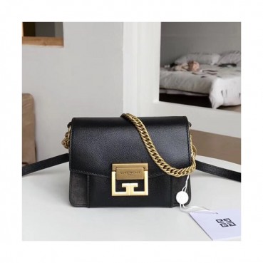 Givenchy 2019 Leather Shoulder Bag,15.5CM - 지방시 2019 레더 여성용 숄더백,GVB0064,15.5CM,블랙