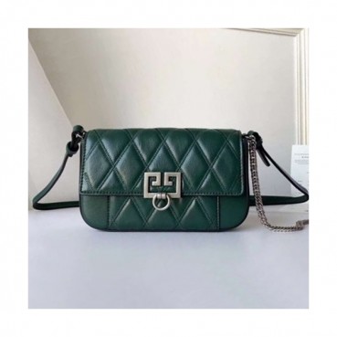 Givenchy 2019 Leather Shoulder Bag,18CM - 지방시 2019 레더 숄더백,GVB0051,18CM,그린