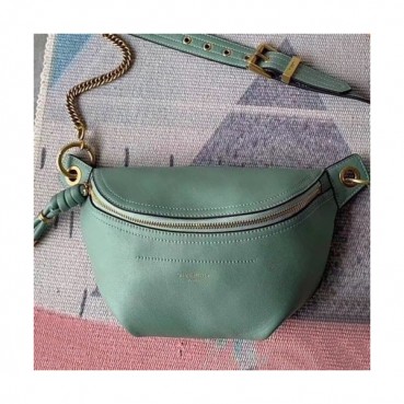 Givenchy 2019 Whip Leather Shoulder Bag / Belt Bag,28CM - 지방시 2019 휩 레더 숄더백 / 벨트백,GVB0047,28CM,그린