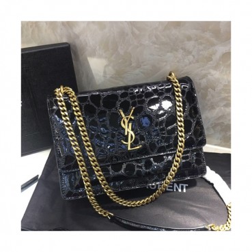 Saint Laurent 2019 Women Monogram Shoulder Bag,22CM - 입생로랑 2019 여성용 모노그램 숄더백 442906 , SLB0354,22CM,블랙