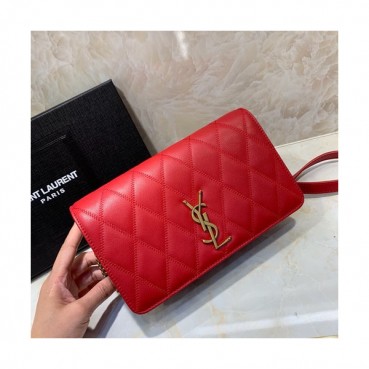 Saint Laurent 2019 Monogram Angie Chain Shoulder Bag,22CM - 입생로랑 2019 모노그램 엔지 체인 숄더백 568906 , SLB0344,22CM,레드