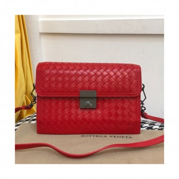 Bottega Veneta 2019 Shoulder Bag,23cm - 보테가 베네타 2019 여성용 숄더백, 3002,BVB0261,23cm,레드