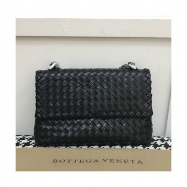 Bottega Veneta 2019 Chain Shoulder Bag,27.5cm - 보테가 베네타 2019 체인 숄더백, 7716,BVB0260,27cm,블랙