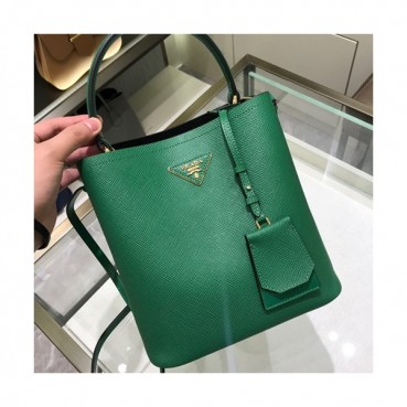 Prada Double Saffiano Tote Shoulder Bag,23cm - 프라다 여성용 두블레 사피아노 토트 숄더백 ,1BA212