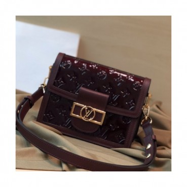 Louis Vuitton 2019 Dauphine Shoulder Bag,20cm - 루이비통 2019 다프네 여성용 숄더백,M44580 ,LOUB1392,20cm,와인