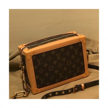 Louis Vuitton 2019 Soft Trunk Shoulder Bag,25cm - 루이비통 2019 소프트 트렁크 숄더백 M44427,LOUB1348,25cm,브라운
