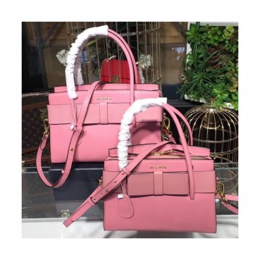 MiuMiu 2019 Women Tote Shoulder Bag ,26 / 29cm - 미우미우 2019 여성용 토트 숄더백,5BA056 / 5BA055, MIUB0268 , 26/29cm,핑크