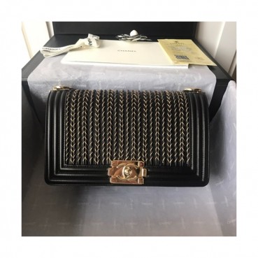 Chanel 2019 Leboy Chain Shoulder Bag,20/25CM - 샤넬 2019 르보이 체인 숄더백 CHAB0784,20/25CM,블랙