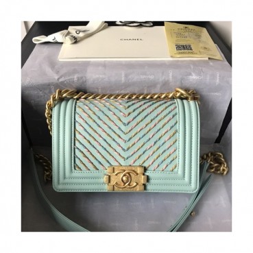 Chanel 2019 Leboy Chain Shoulder Bag,20/25CM - 샤넬 2019 르보이 체인 숄더백 CHAB0777,20/25CM,민트