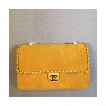 Chanel 2019 Big Size Chain Shoulder Bag  ,50CM - 샤넬 2019 빅 사이즈 체인 숄더백  CHAB0744,50CM,옐로우