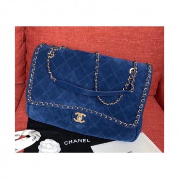 Chanel 2019 Big Size Chain Shoulder Bag  ,50CM - 샤넬 2019 빅 사이즈 체인 숄더백  CHAB0743,50CM,블루