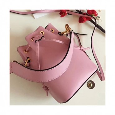 Fendi 2019 Mon Tresor Bucket Shoulder Bag ,18CM - 펜디 2019 몬 트레조 버킷 숄더백  FENB0394,18CM,핑크